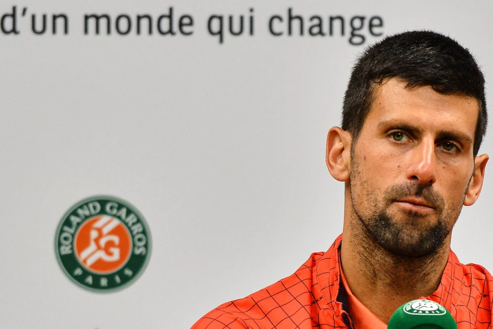 Tay vợt số 3 thế giới Novak Djokovic. Ảnh: GETTY