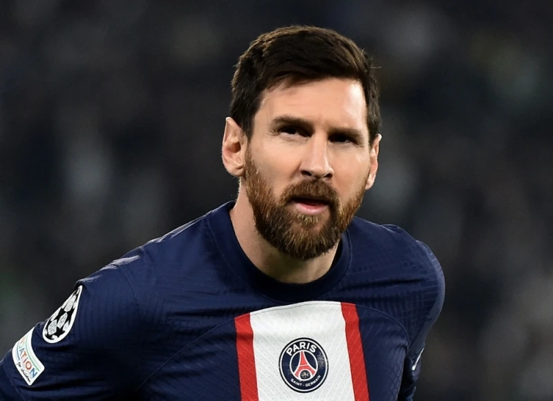 Messi trong màu áo đội bóng Paris Saint Germain. Ảnh: REUTERS