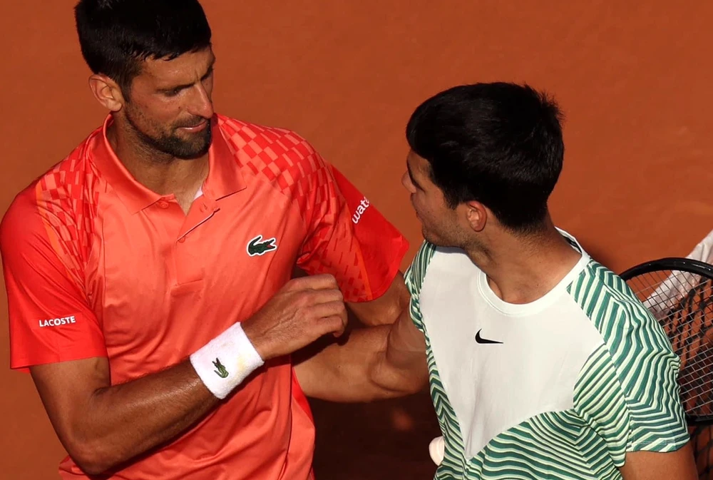 Alcaraz nhận thất bại trước Djokovic tại bán kết Roland Garros. Ảnh: GETTY