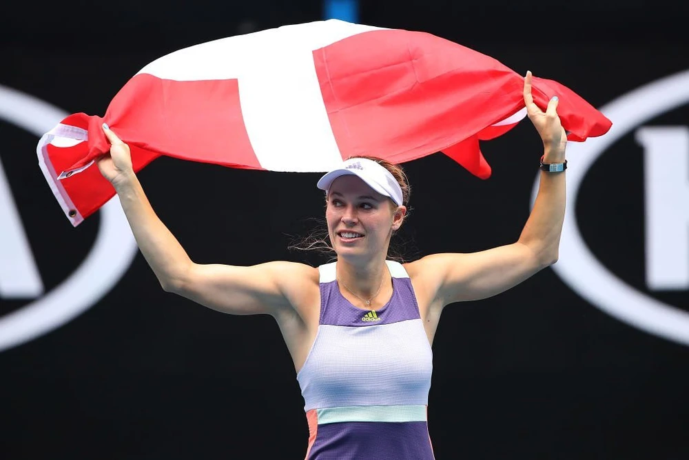 Tay vợt người Đan Mạch lên ngôi số 1 thế giới năm 2010. Ảnh: GETTY