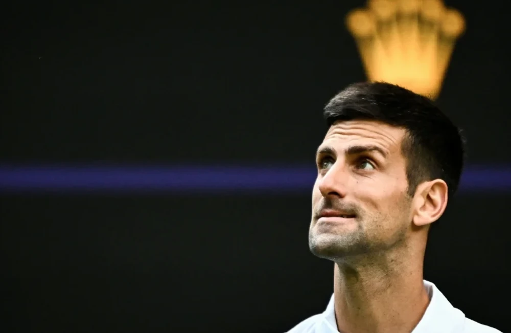 Đương kim vô địch Wimbledon Novak Djokovic. Ảnh: GETTY