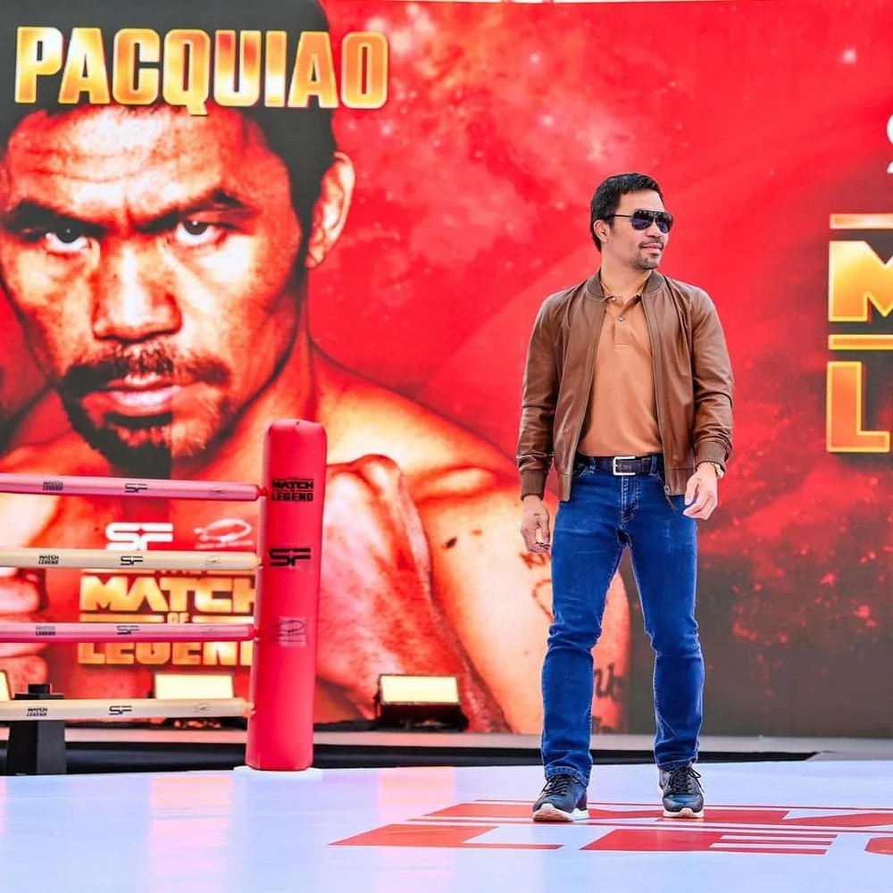 Biểu tượng quyền anh người Philippines - Manny Pacquiao. Ảnh: BKP