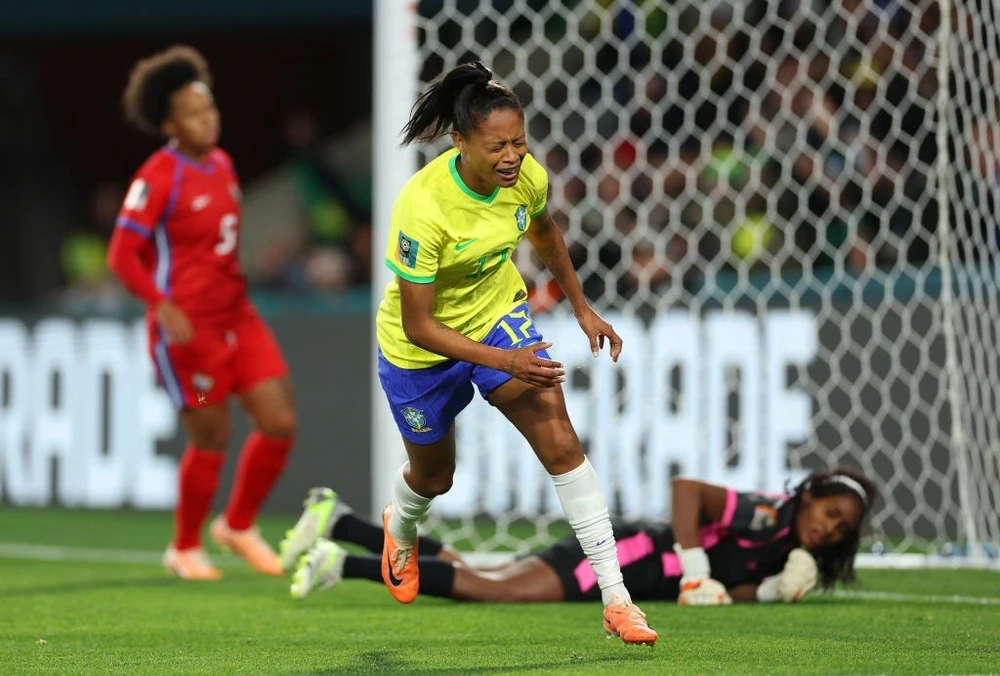 Borges rơi nước mắt sau khi lập chiến tích chưa từng có tại World Cup. Ảnh: GETTY