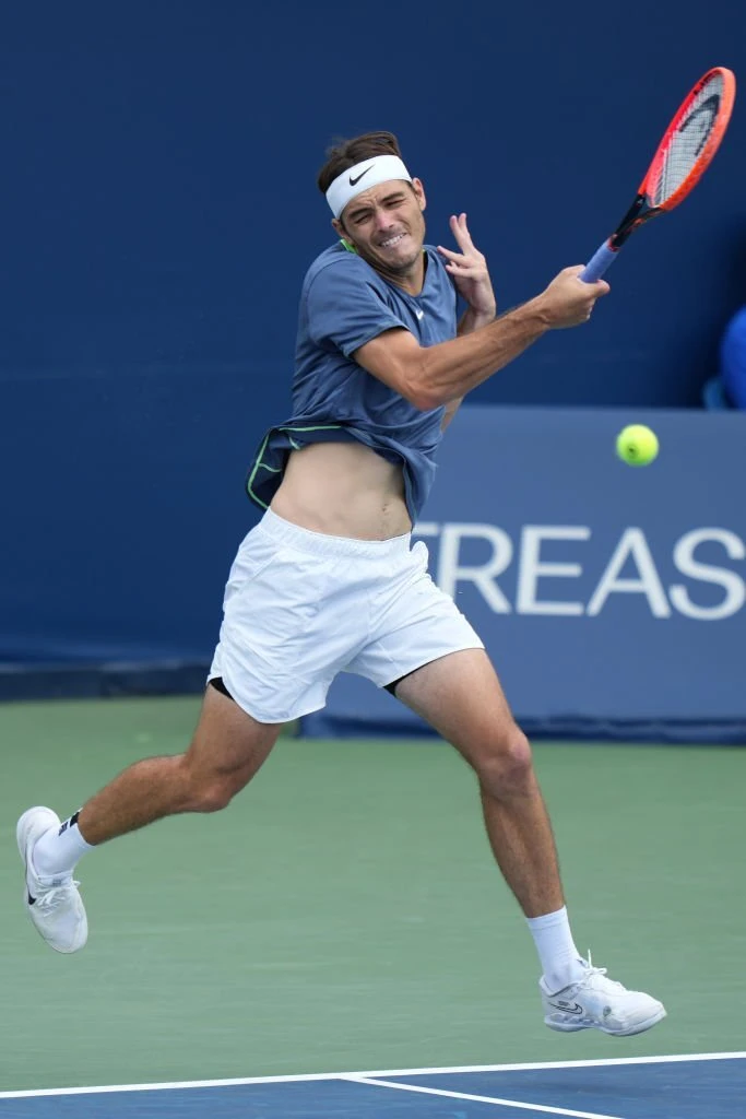 Hạt giống số 8 Fritz bị loại khỏi Canada Open. Ảnh: GETTY