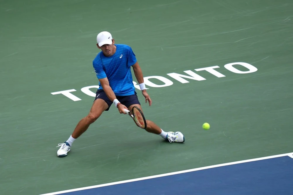 Tay vợt người Úc Alex de Minaur đang có phong độ tốt tại mùa giải 2023. Ảnh: GETTY