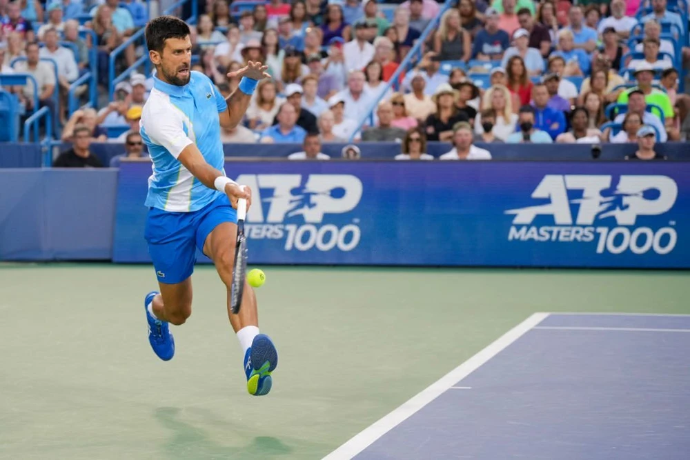 Tay vợt người Serbia, Djokovic khởi đầu suôn sẻ tại Masters 1000 trên đất Mỹ. Ảnh: GETTY