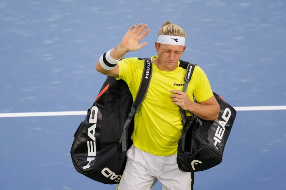 Fokina thất vọng rời Cincinnati Open theo cách không mong muốn. Ảnh: GETTY