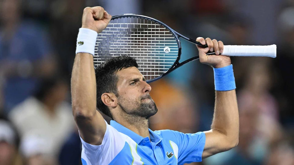 Hạt giống số 2 giải Mỹ mở rộng Novak Djokovic. Ảnh: GETTY