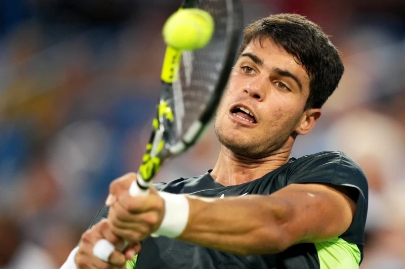 Tay vợt số 1 thế giới Carlos Alcaraz. Ảnh: GETTY