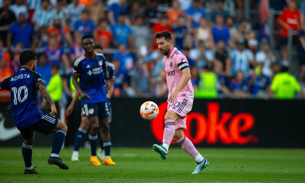 Inter Miami đang hồi sinh kể từ ngày sở hữu siêu sao Lionel Messi. Ảnh: GETTY