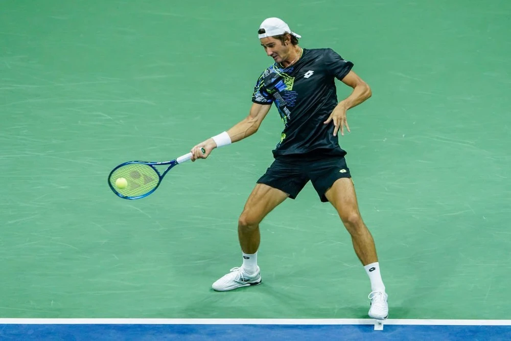 Lloyd Harris từng đánh bại nhiều đối thủ tốp 10 thế giới trong đó có bại tướng Nadal. Ảnh: GETTY