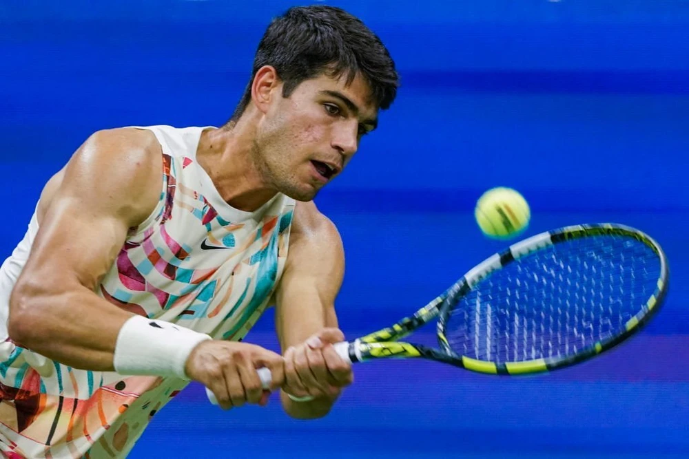 Đương kim vô địch Mỹ mở rộng - Carlos Alcaraz. Ảnh: GETTY