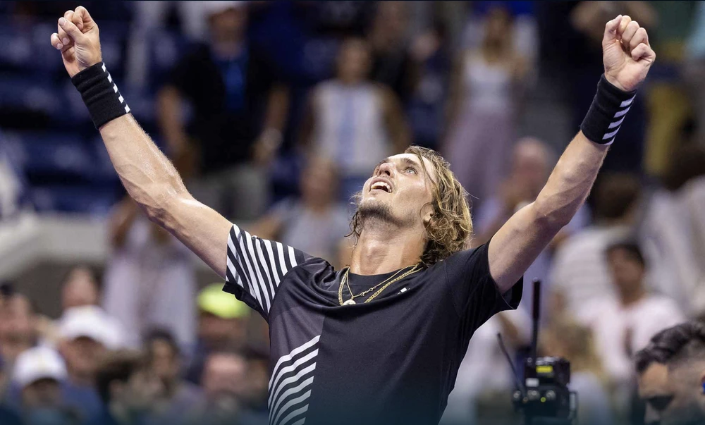 Tay vợt người Đức Zverev trở lại mạnh mẽ tại Grand Slam cuối mùa. Ảnh: ATP Tay vợt người Đức Zverev trở lại mạnh mẽ tại Grand Slam cuối mùa. Ảnh: ATP