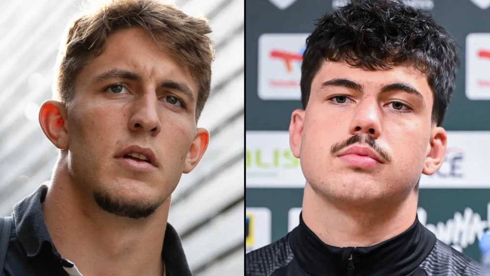 hai tuyển thủ Pháp