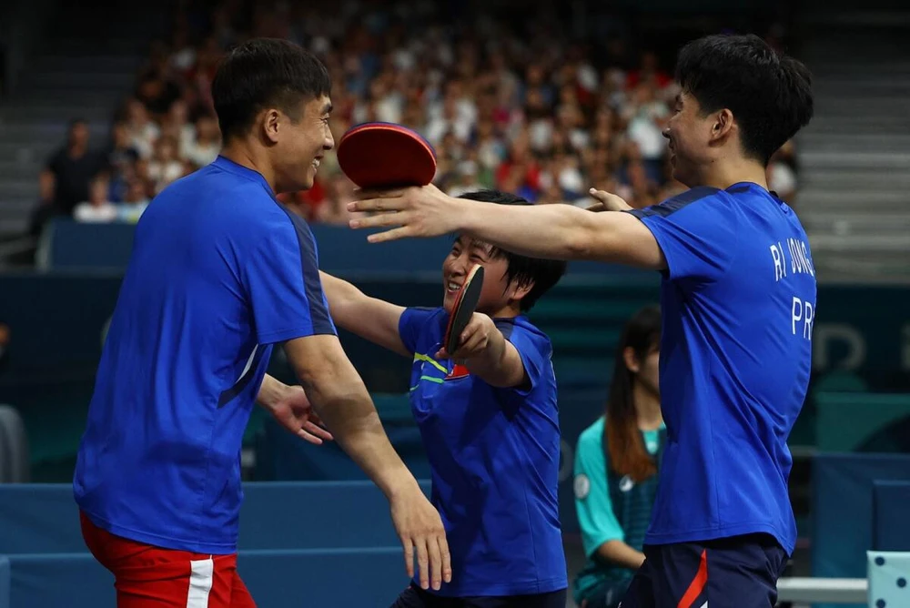 Giải mã cặp đôi VĐV bóng bàn Triều Tiên bí ẩn gây chấn động Olympic Paris