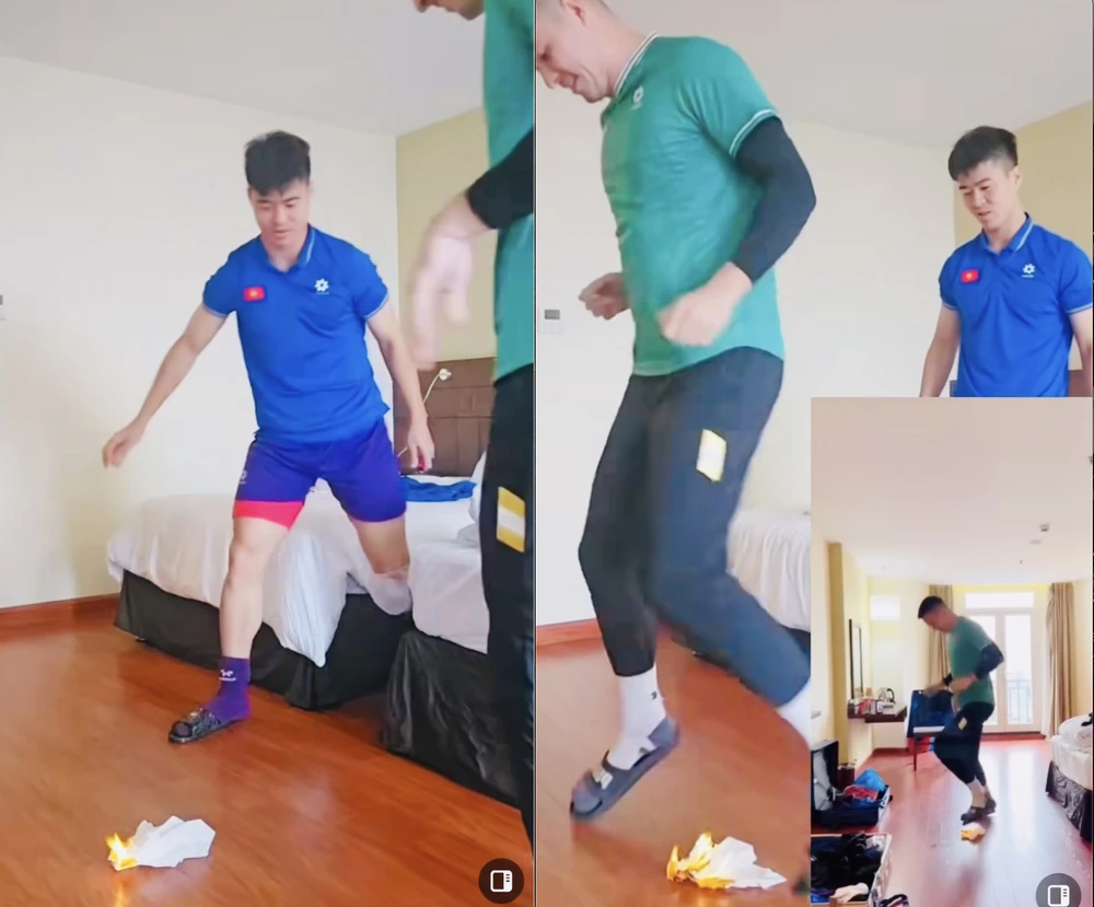 Filip Nguyễn đốt vía giải đen