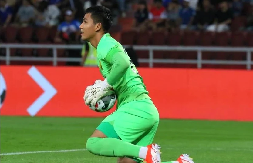 Thủ môn Malaysia Haziq Nadzli