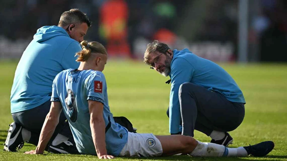 chấn thương của Haaland