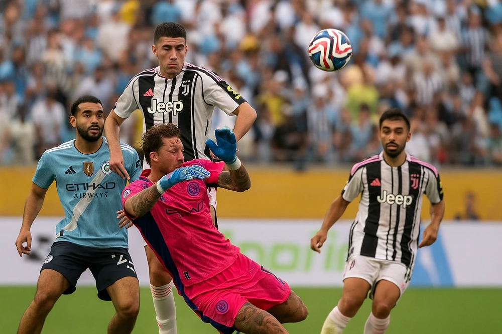 Manchester City hủy diệt Juventus