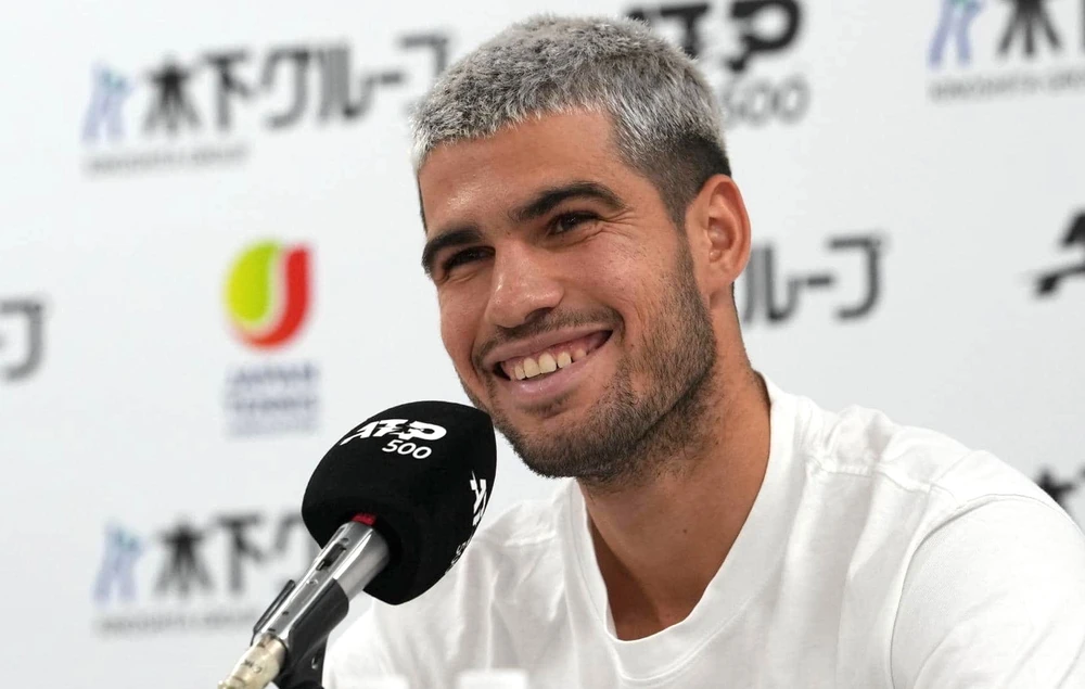 Tay vợt số 1 thế giới Alcaraz