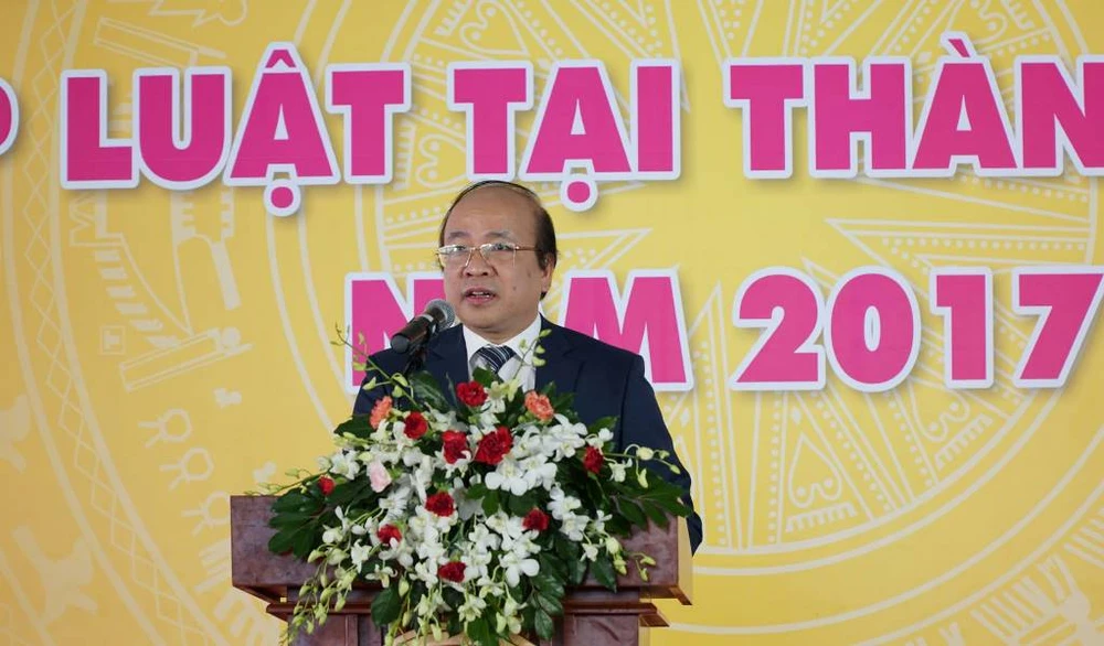 Ông Phan Chí Hiếu, Thứ trưởng Bộ Tư pháp