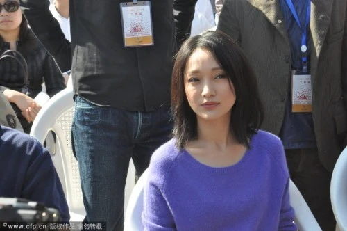 Châu Tấn phủ nhận mang thai với Lương Triều Vỹ ảnh 1