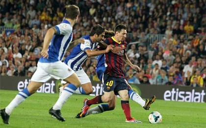 Messi sánh ngang Raul Gonzalez về thành tích ghi bàn ảnh 2 Messi sánh ngang Raul Gonzalez về thành tích ghi bàn ảnh 2