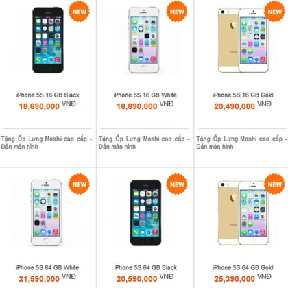 iPhone 5S quay đầu tăng giá ảnh 2