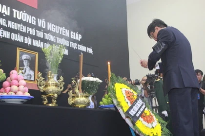 Nhân dân Quảng Bình tiễn đưa đại tướng ảnh 3