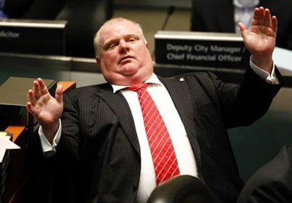 Thị trưởng Toronto đại náo phòng hội đồng ảnh 1