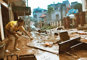 Hậu siêu bão Haiyan:1.000 căn nhà chìm trong biển nước ảnh 2