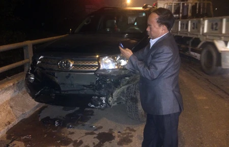 Giám đốc doanh nghiệp say xỉn, gây tai nạn liên hoàn ảnh 1