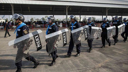 Thái Lan: súng nổ chết người trong ngày đăng ký ứng cử ảnh 1