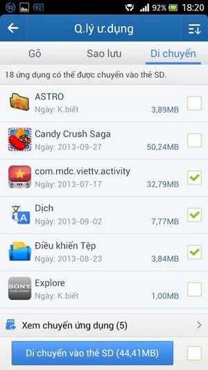 Ứng dụng hàng đầu giúp tối ưu và cải thiện hiệu suất thiết bị chạy Android ảnh 6 Ứng dụng hàng đầu giúp tối ưu và cải thiện hiệu suất thiết bị chạy Android ảnh 6