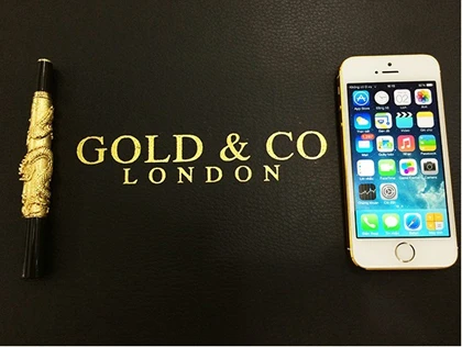 iPhone 5S khảm rồng nguyên khối 88 triệu đồng tại Việt Nam ảnh 2 iPhone 5S khảm rồng nguyên khối 88 triệu đồng tại Việt Nam ảnh 2