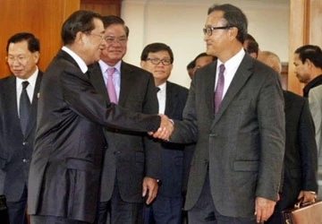 Hai đảng ở Campuchia hội đàm ảnh 1 Hai đảng ở Campuchia hội đàm ảnh 1