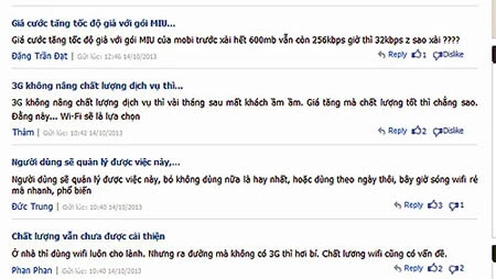Cước 3G tăng "sốc", nhiều người doạ tẩy chay ảnh 4