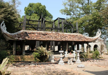 Cháy đền thờ Trung Túc Vương Lê Lai ảnh 1