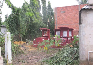 Chôn người chết trong khu dân cư ảnh 1