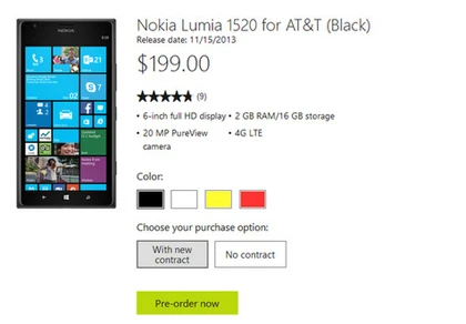 Giá Nokia Lumia 1520 ở Mỹ rẻ hơn Việt Nam 200 USD ảnh 1