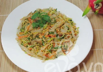 Nộm sứa cóc xanh Nộm sứa cóc xanh ngon giòn ảnh 7