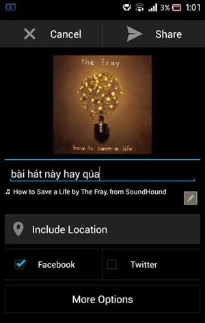 Ứng dụng Android giúp tìm kiếm thông tin bài hát qua giai điệu ảnh 3