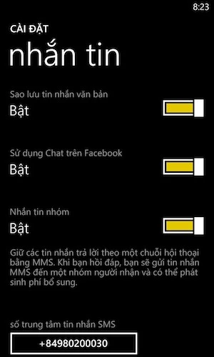 Sao lưu và khôi phục dữ liệu trên thiết bị Windows Phone 8 ảnh 3