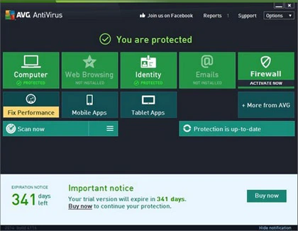 Bản quyền một năm phần mềm diệt virus uy tín AVG Antivirus Pro 2014 ảnh 2