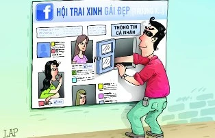 Trai xinh gái đẹp và bẫy trên mạng ảnh 1