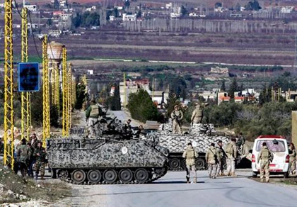 Máy bay Syria tấn công Lebanon ảnh 1