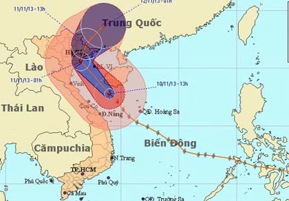 Hải Phòng gió giật cấp 12 ảnh 1
