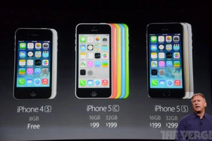 Cộng đồng mạng chê iPhone 5C giá "chát", 5S màn hình nhỏ ảnh 2 Cộng đồng mạng chê iPhone 5C giá "chát", 5S màn hình nhỏ ảnh 2