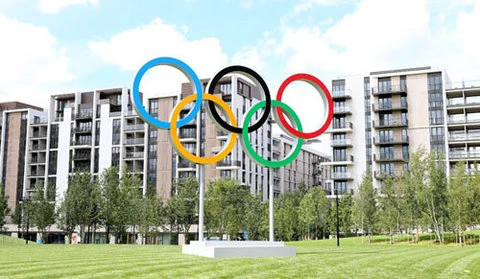 Làng Olympic nơi sinh hoạt của các VĐV đã