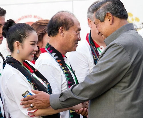 Lý Nhã Kỳ gặp gỡ Tổng thống và Tướng Indonesia ảnh 3